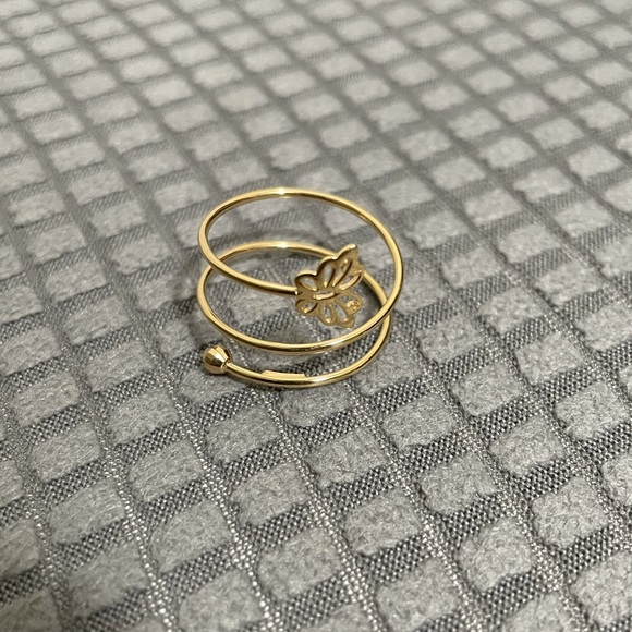 Spiral Butterfly Ring - Picture 4 of 4